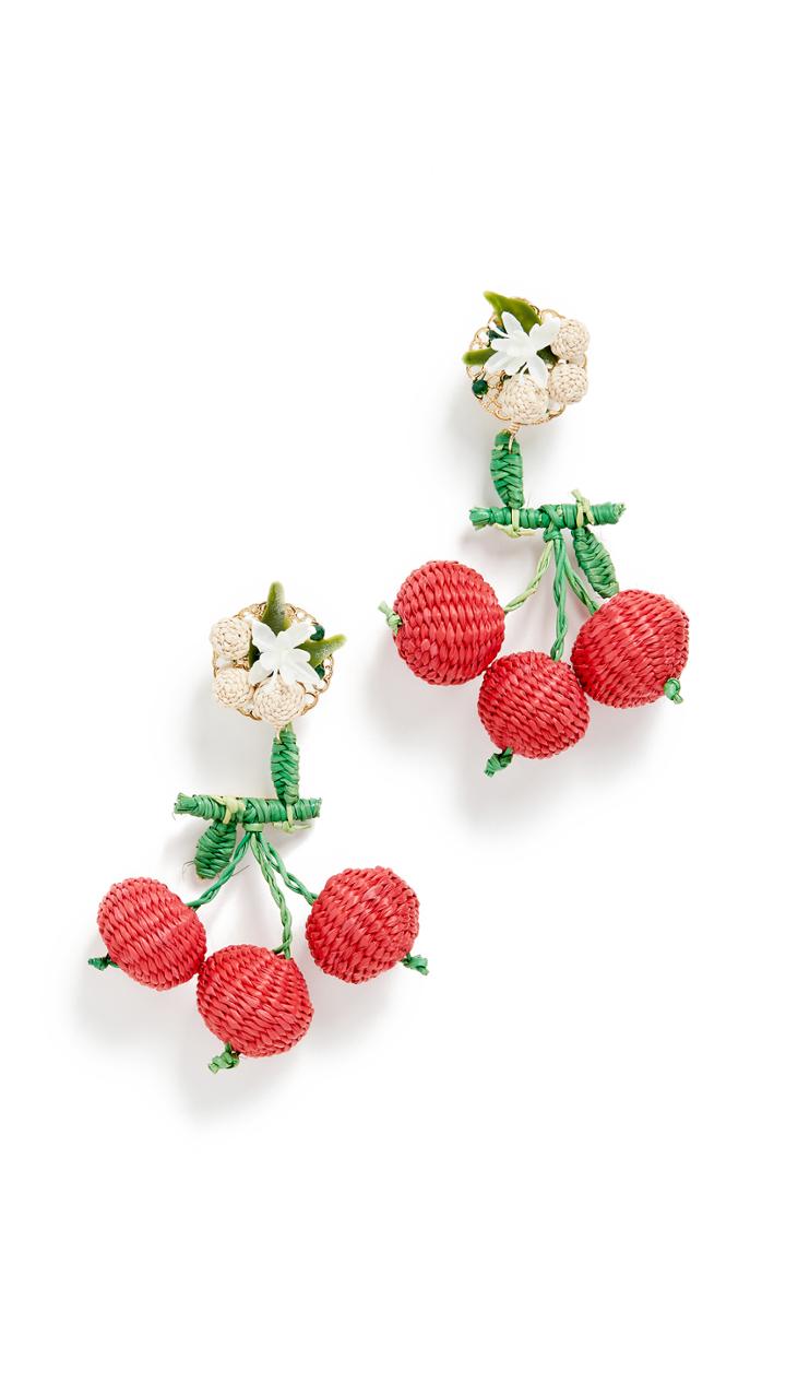 Mercedes Salazar Cherry Cultured Pearl Earrings