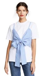 Msgm Bra Tee