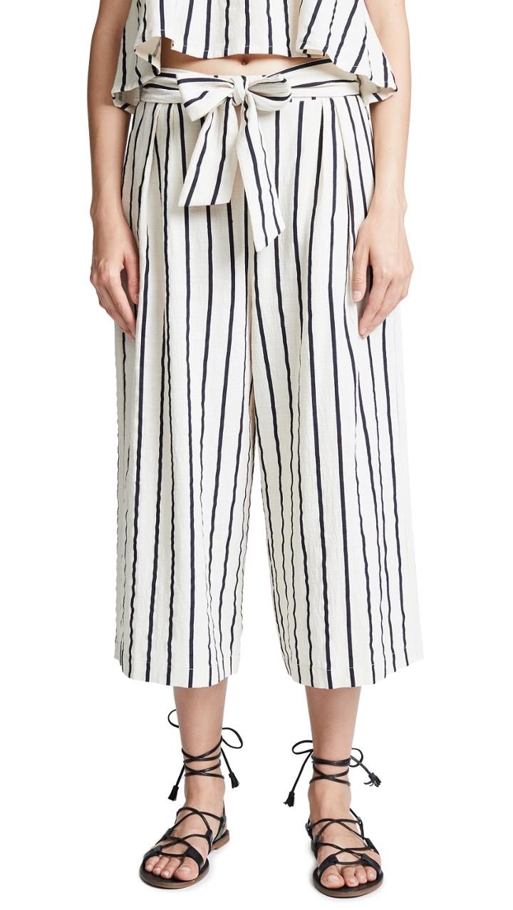 Suboo Stay Wide Leg Tie Pants