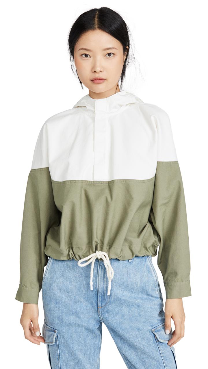 Bassike Contrast Anorak Jacket