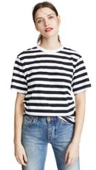 Victoria Victoria Beckham Striped Victoria Tee