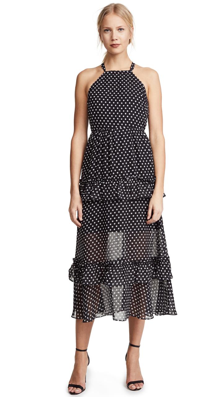 Endless Rose Polka Dot Maxi Dress