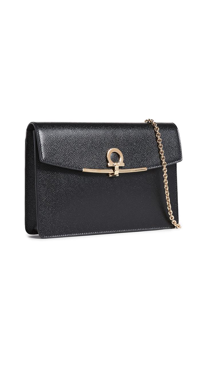 Salvatore Ferragamo Gancino Clip Crossbody