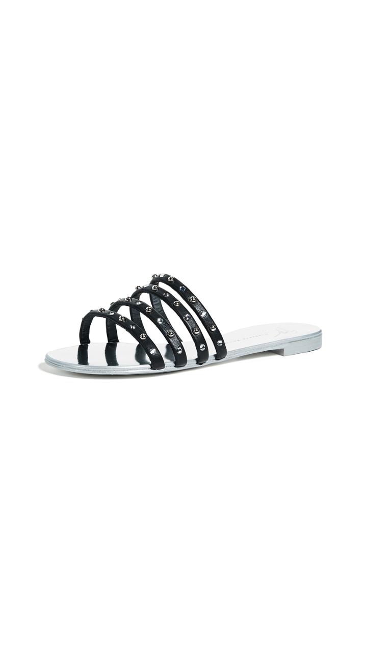 Giuseppe Zanotti Strappy Stud Sandals