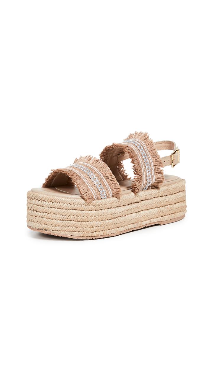 Kaanas Goa Frayed Espadrilles