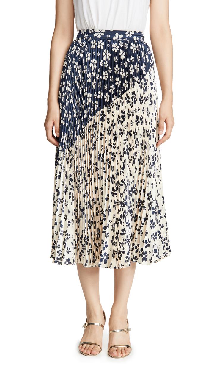 Jill Jill Stuart Two Tone Skirt