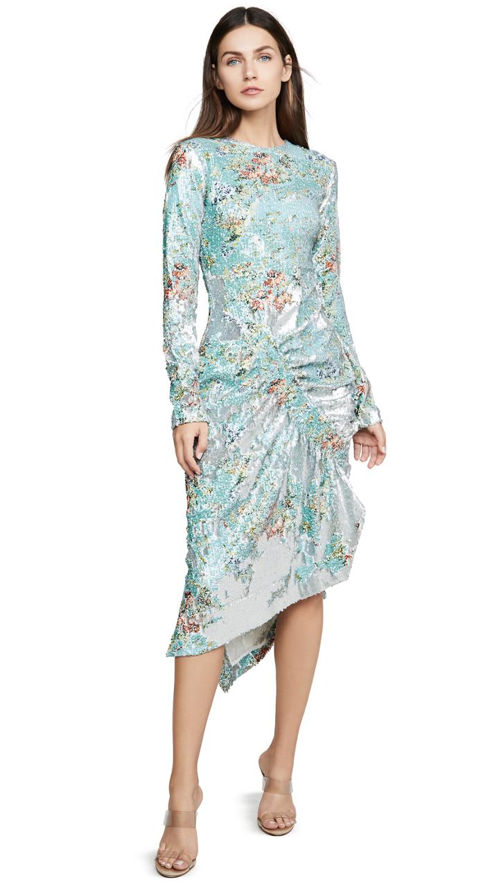 Preen By Thornton Bregazzi Daisy Sequin Dress