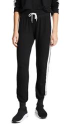 Monrow Black Two Tone Supersoft Sweats