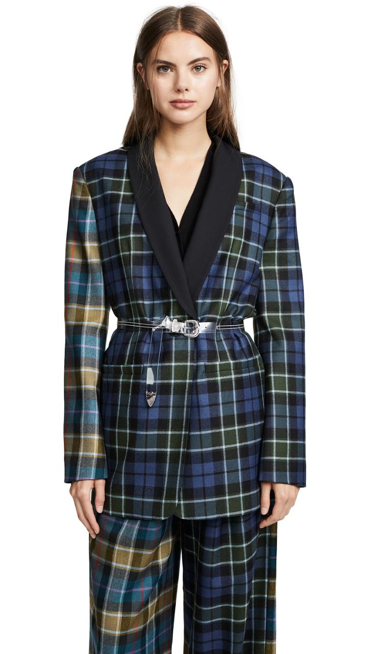 Tibi Oversized Tuxedo Blazer