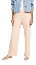 Barrie Striped Cashmere Pants