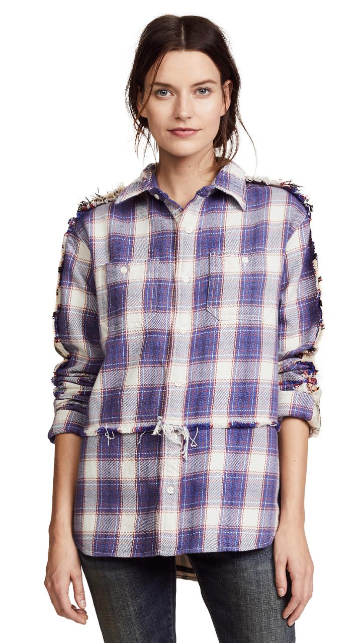 R13 Mended Shirt