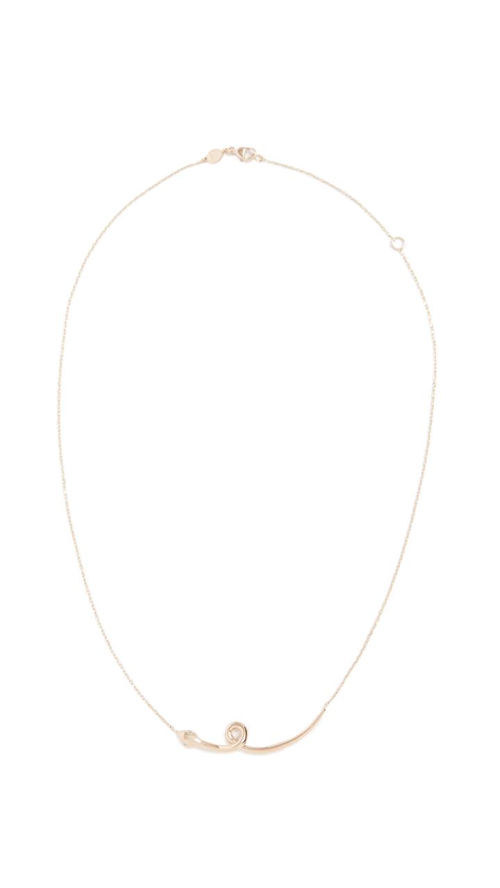 Sorellina 18k Gold Snake Necklace