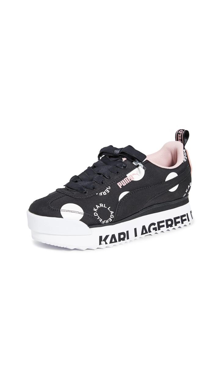 Puma X Karl Lagerfeld Roma Amor Polka Dot Sneakers
