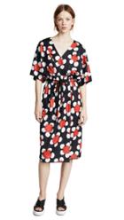 Marc Jacobs Cross Front V Neck Dress