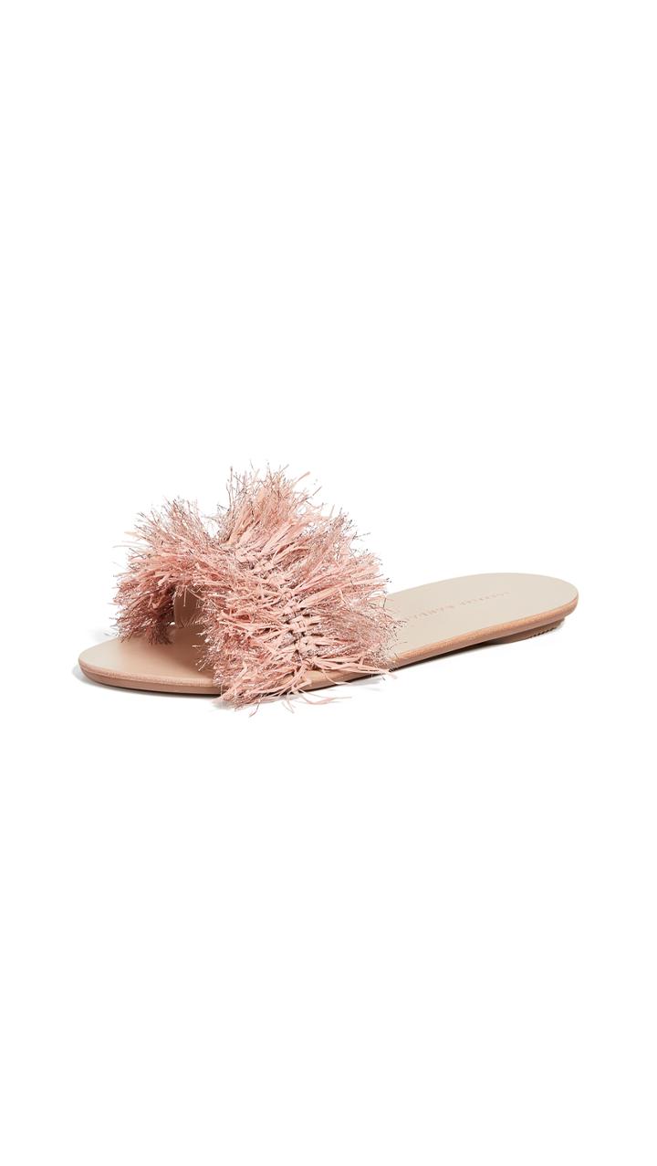 Loeffler Randall Katie Raffia Plank Slide