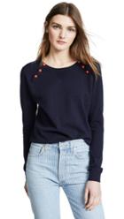 Scotch Soda Maison Scotch Basic Pullover With Buttons