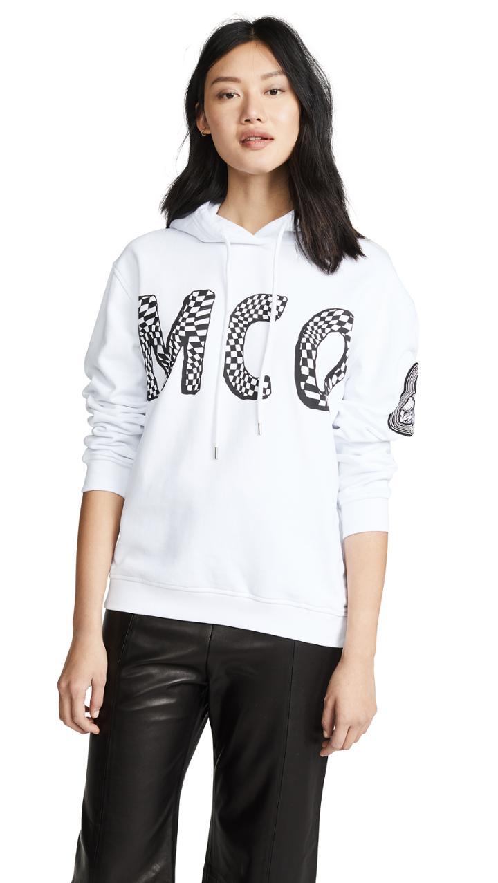 Mcq Alexander Mcqueen Inserted Ruffle Sweatshirt