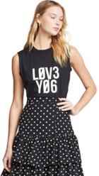 Red Valentino Love You Tee