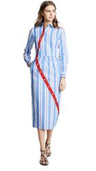 Stella Jean Striped Shirtdress
