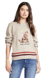 Mother The Alpaca Boxy Pullover Sweater