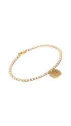 Maison Monik Heart Plate Bracelet