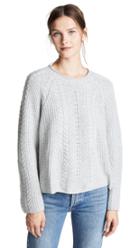 Le Kasha Grenade Cashmere Cable Knit Sweater