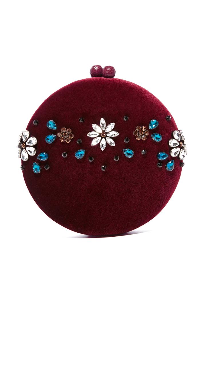 Serpui Marie Lizzy Velvet Bag