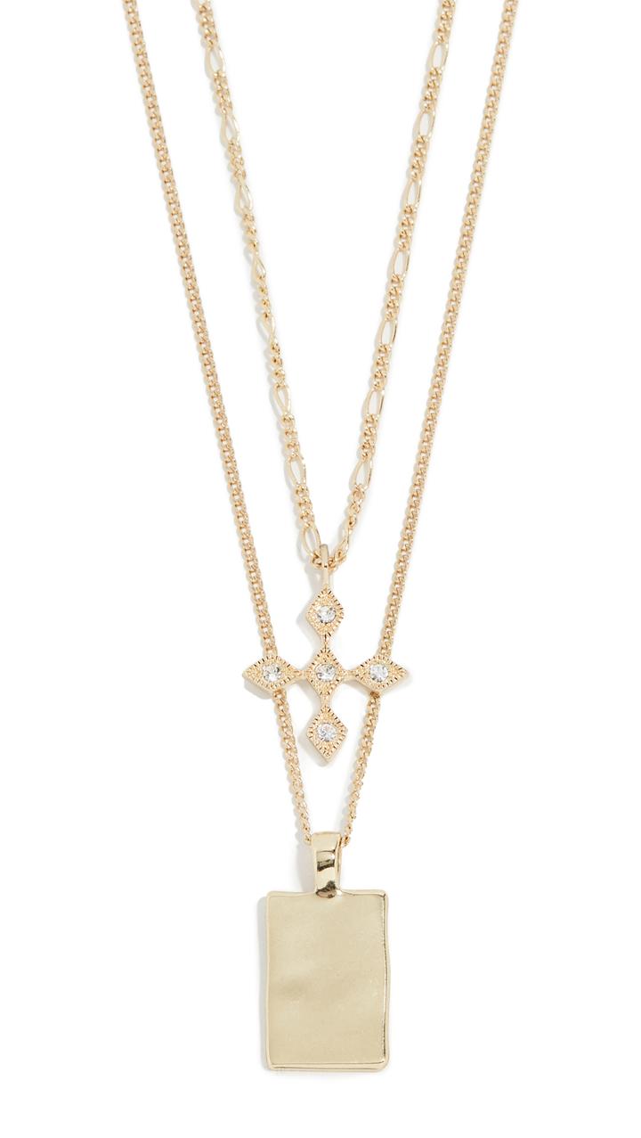 Luv Aj The Diamond Kite Dog Tag Necklace
