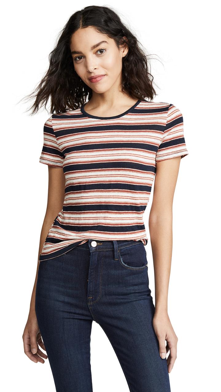 Frame True Linen Tee