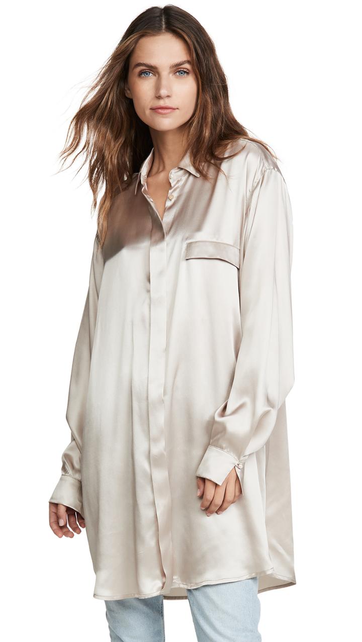 Le Kasha Button Down Blouse