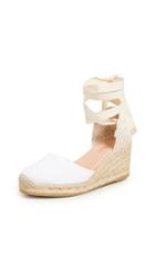 L K Bennett Maureene Lace Up Espadrilles