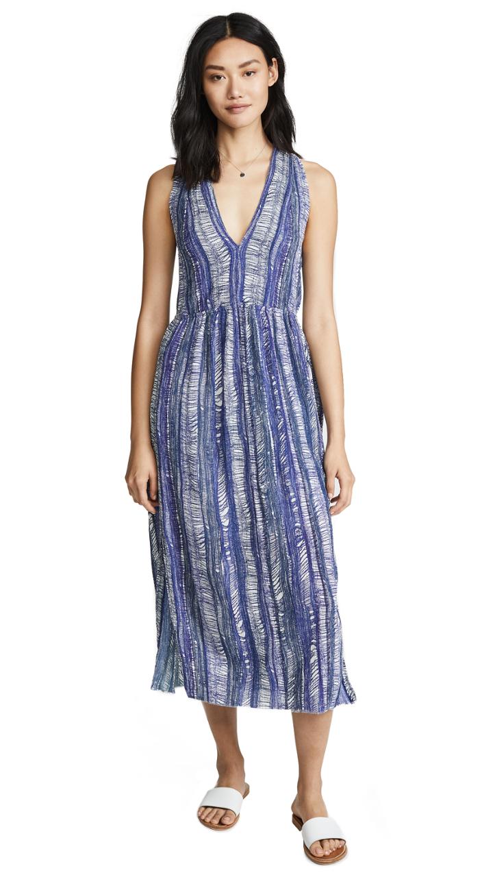 Raquel Allegra Gauze Twist Dress