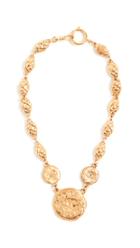 What Goes Around Comes Around Chanel Gold Coin Necklace