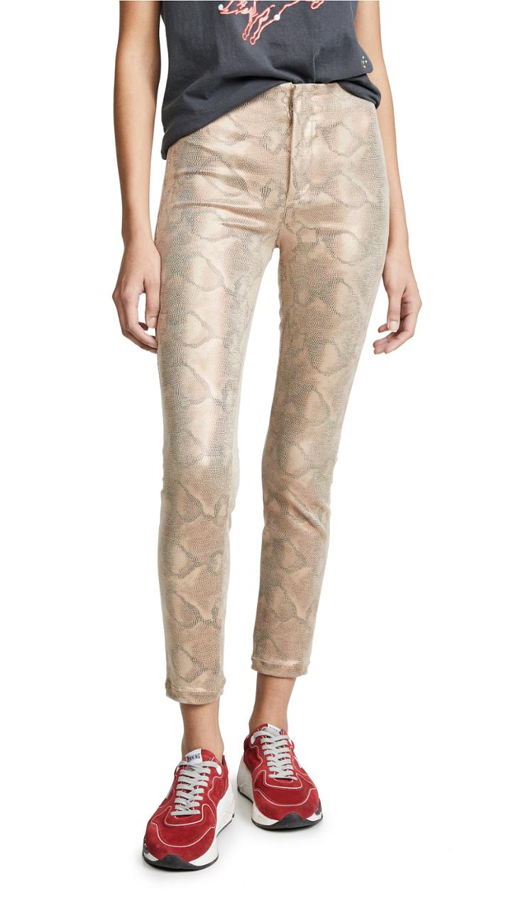 Mother Seamless Looker Ankle Jeans