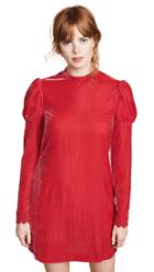 Philosophy Di Lorenzo Serafini High Neck Velvet Dress