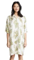 Forte Forte Desert Leaf Print Tunic Dress