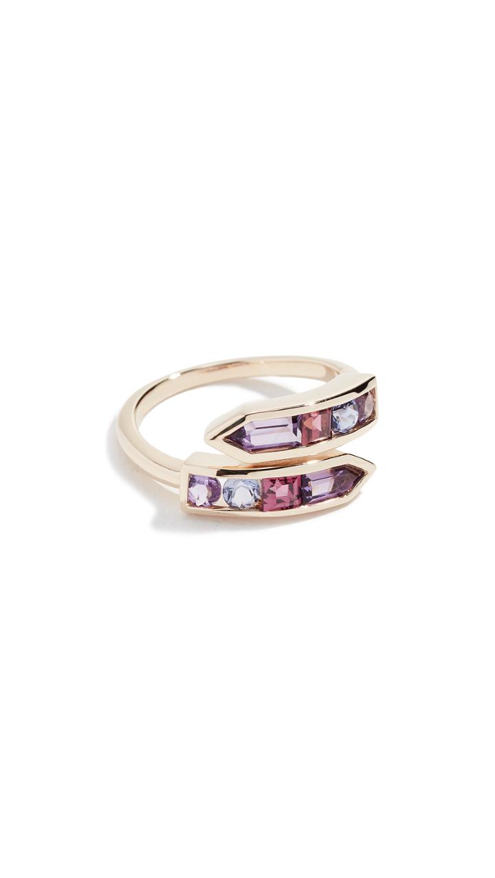 Jane Taylor 14k Bypass Arrow Ring