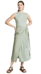 Goen J Overlay Wrap Dress