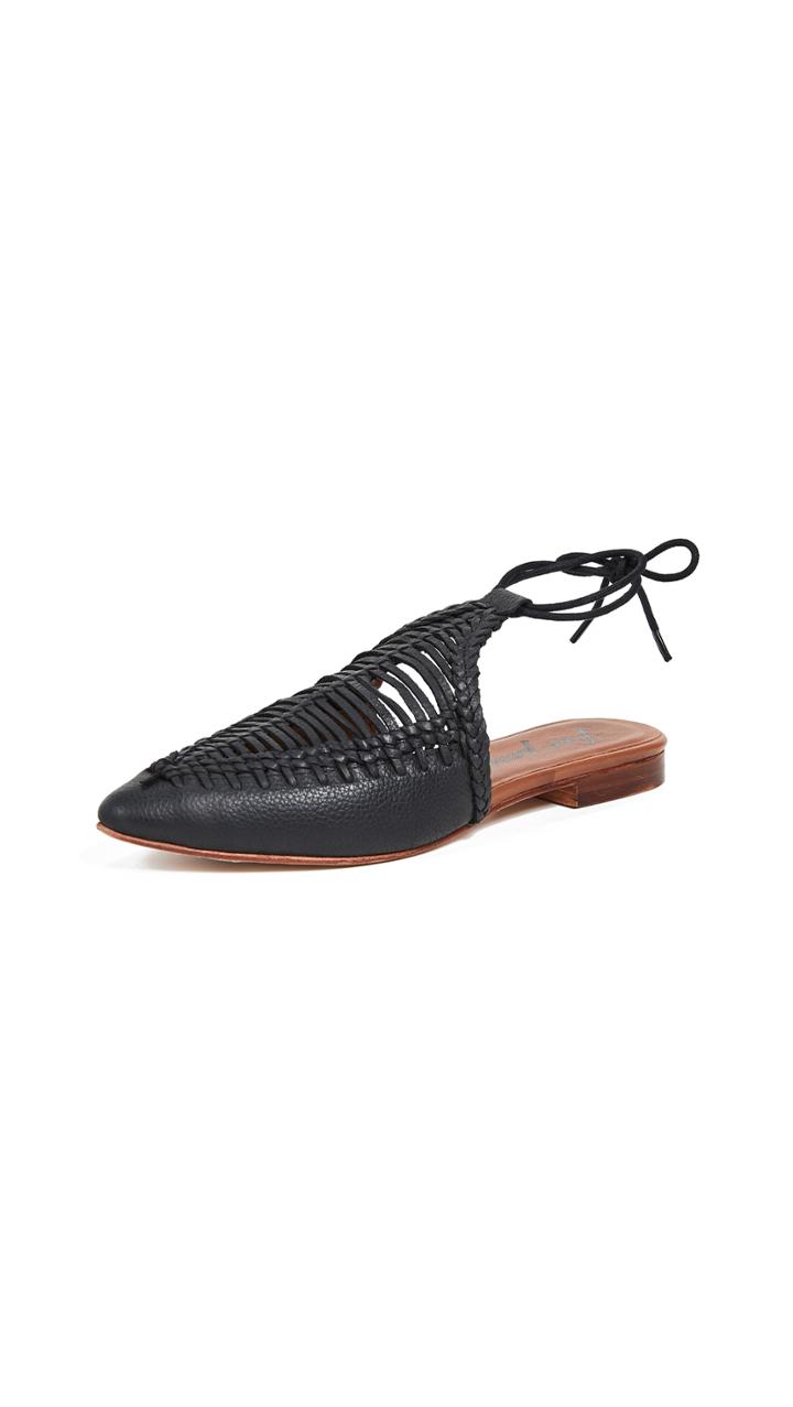 Free People Dana Woven Flats