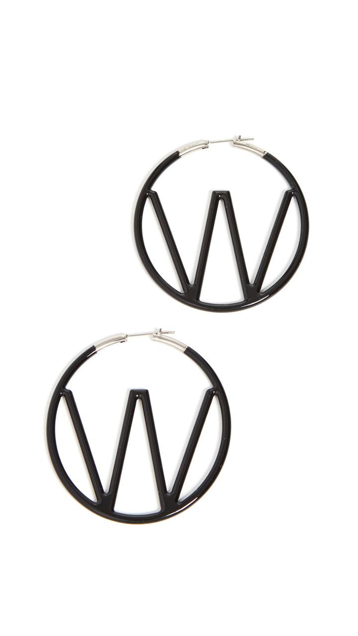 Off White W Earrings