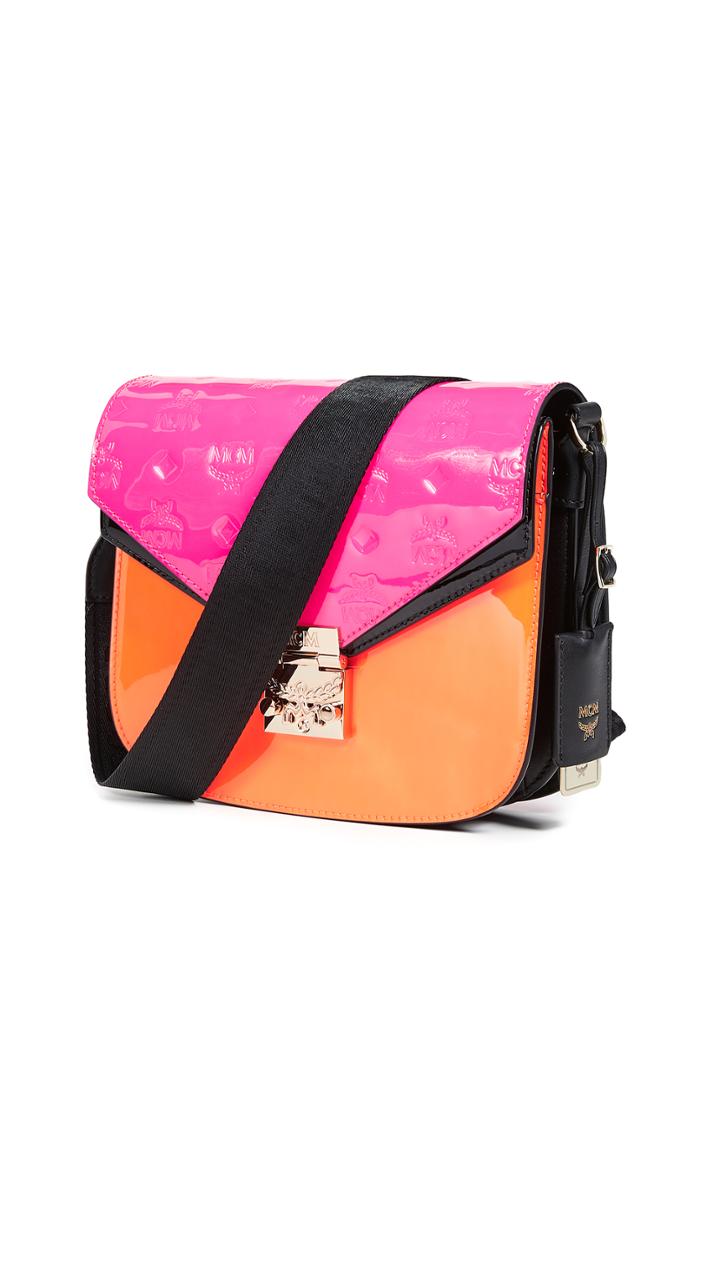 Mcm Patricia Monogram Small Shoulder Bag