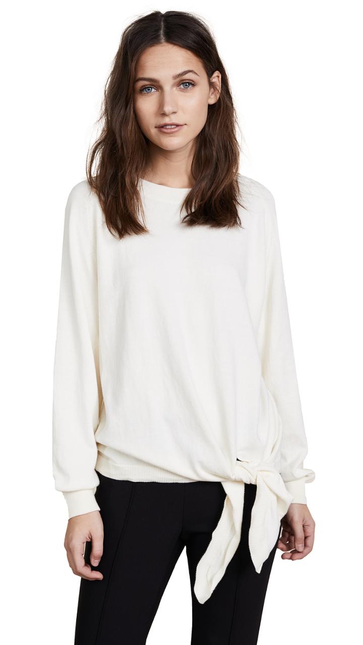Vince Tie Waist Crewneck