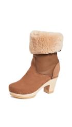No 6 Pull On Shearling High Boot