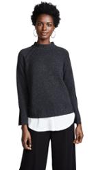 Brochu Walker Strand Layered Pullover