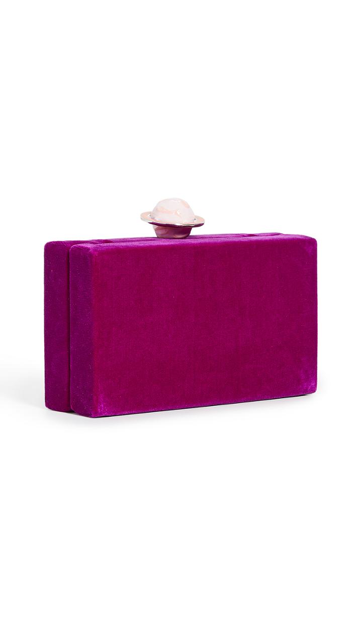 Edie Parker Jean Box With Jeweled Topper