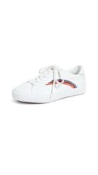 Madewell Women S Sidewalk Low Top Sneakers In Rainbow Embroidered Canvas
