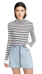 Alexanderwang T Classic Crop Mock Neck