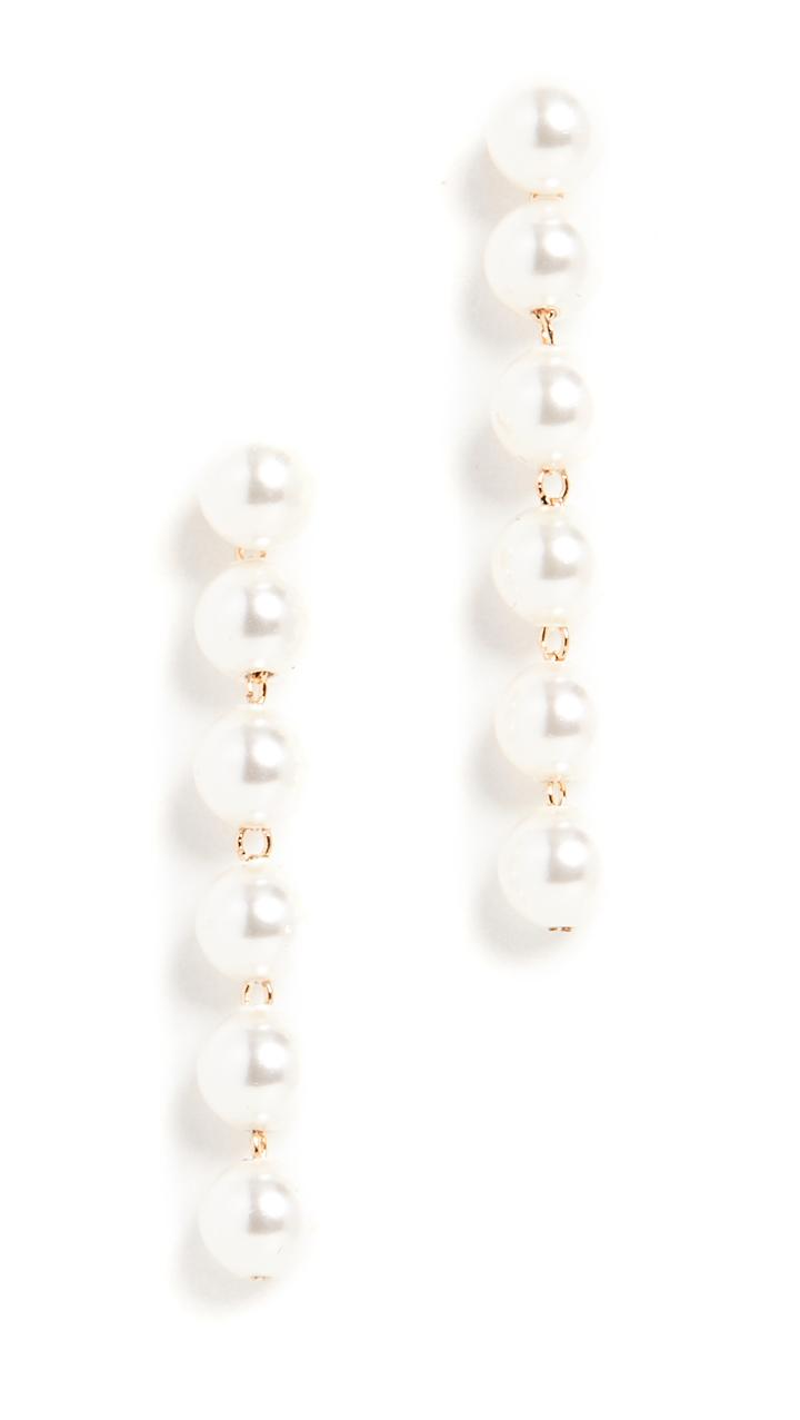 Cloverpost Pearl Flutter Earrings
