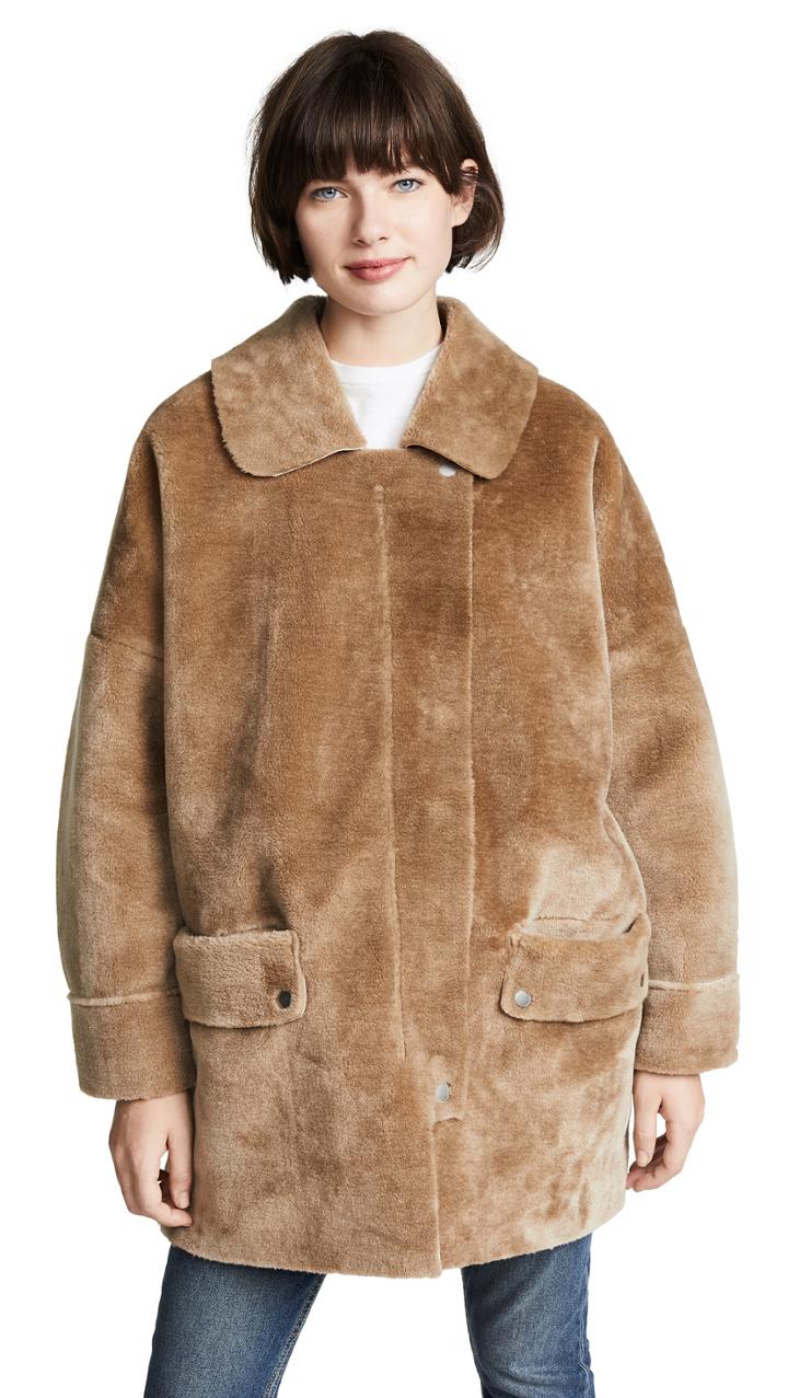 Free People Lindsay Sherpa Coat