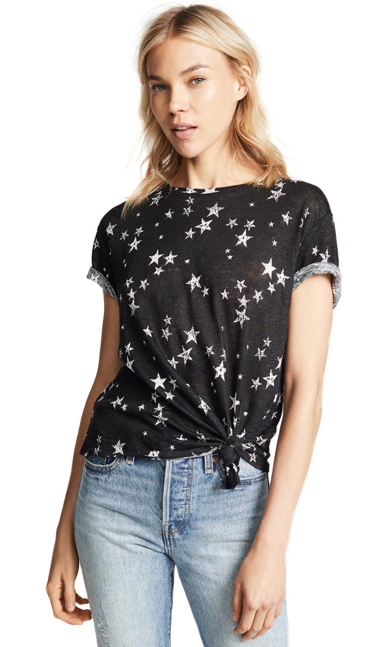 Generation Love Nell Tie Front Tee